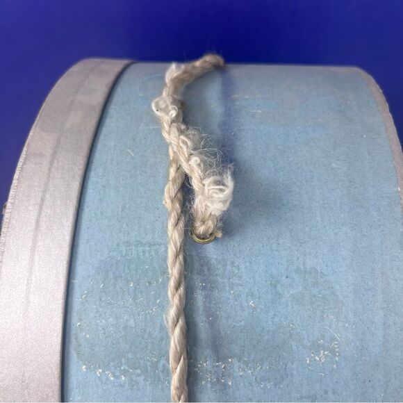 Jordan Marsh Company Blue Hat Box Vintage Collectables - Picture 5 of 9